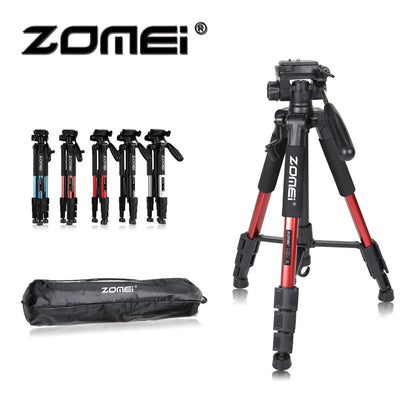 ZOMEI Q111 Professional Portable Travel Aluminum Camera Tripod&Pan Head for SLR