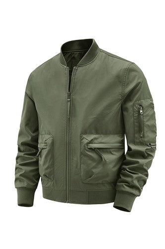 Oulylan  Men's Fashion Pilot Jacket Waterproof Military Tactical Jacke
