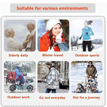 Winter Men Women Thicken Warm USB Heating Cotton Jackets Coat Smart Th