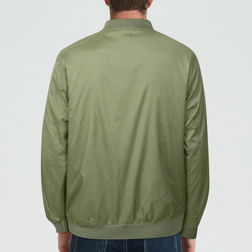 Men's Bomber Jacket Fashion Stylish Lightweight Windbreaker Spring Fal