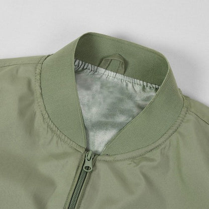 Men's Bomber Jacket Fashion Stylish Lightweight Windbreaker Spring Fal