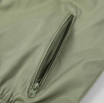Men's Bomber Jacket Fashion Stylish Lightweight Windbreaker Spring Fal