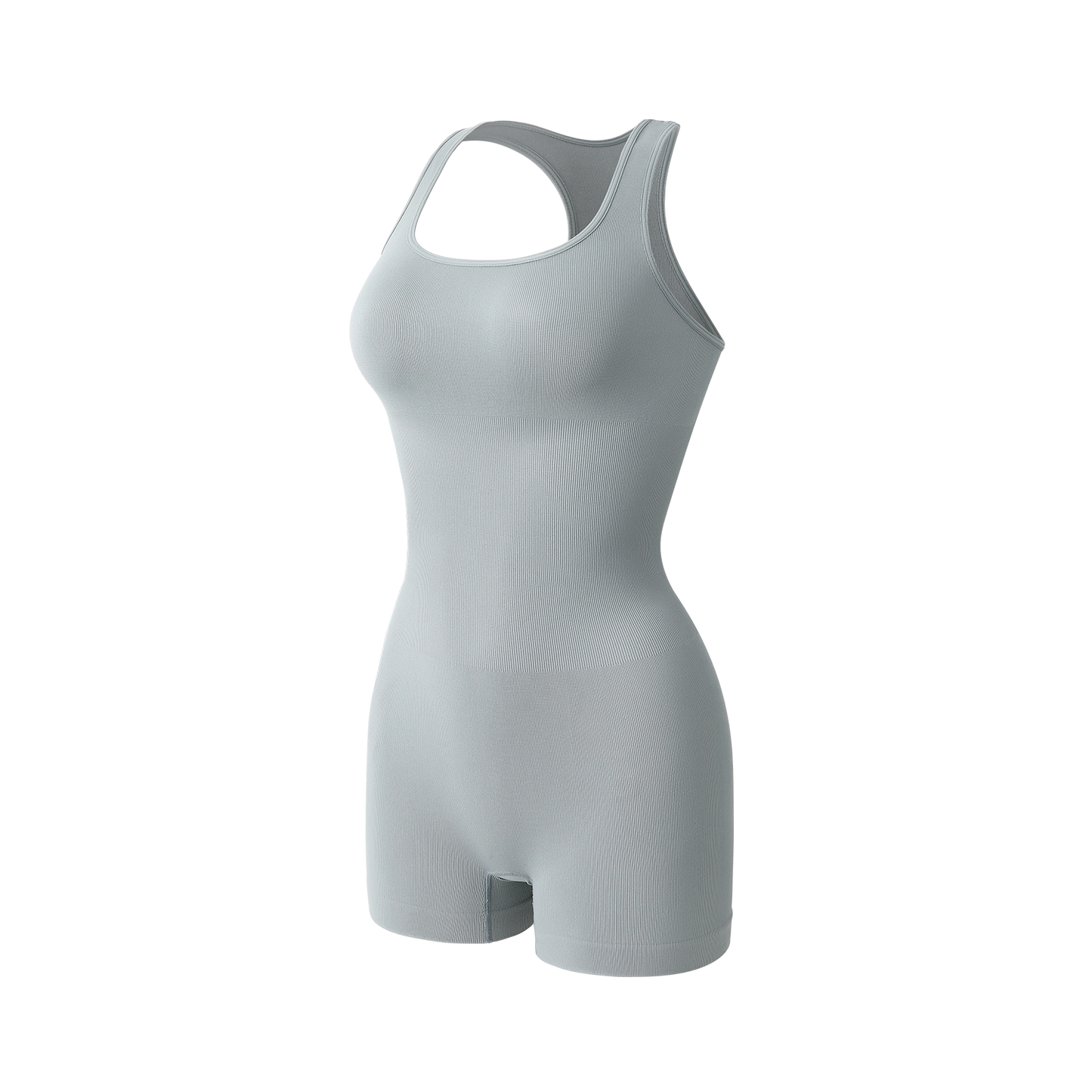 Women's Yoga Rompers  Jumpsuit Tummy Control One Piece Bodycon Stretch Short image 0