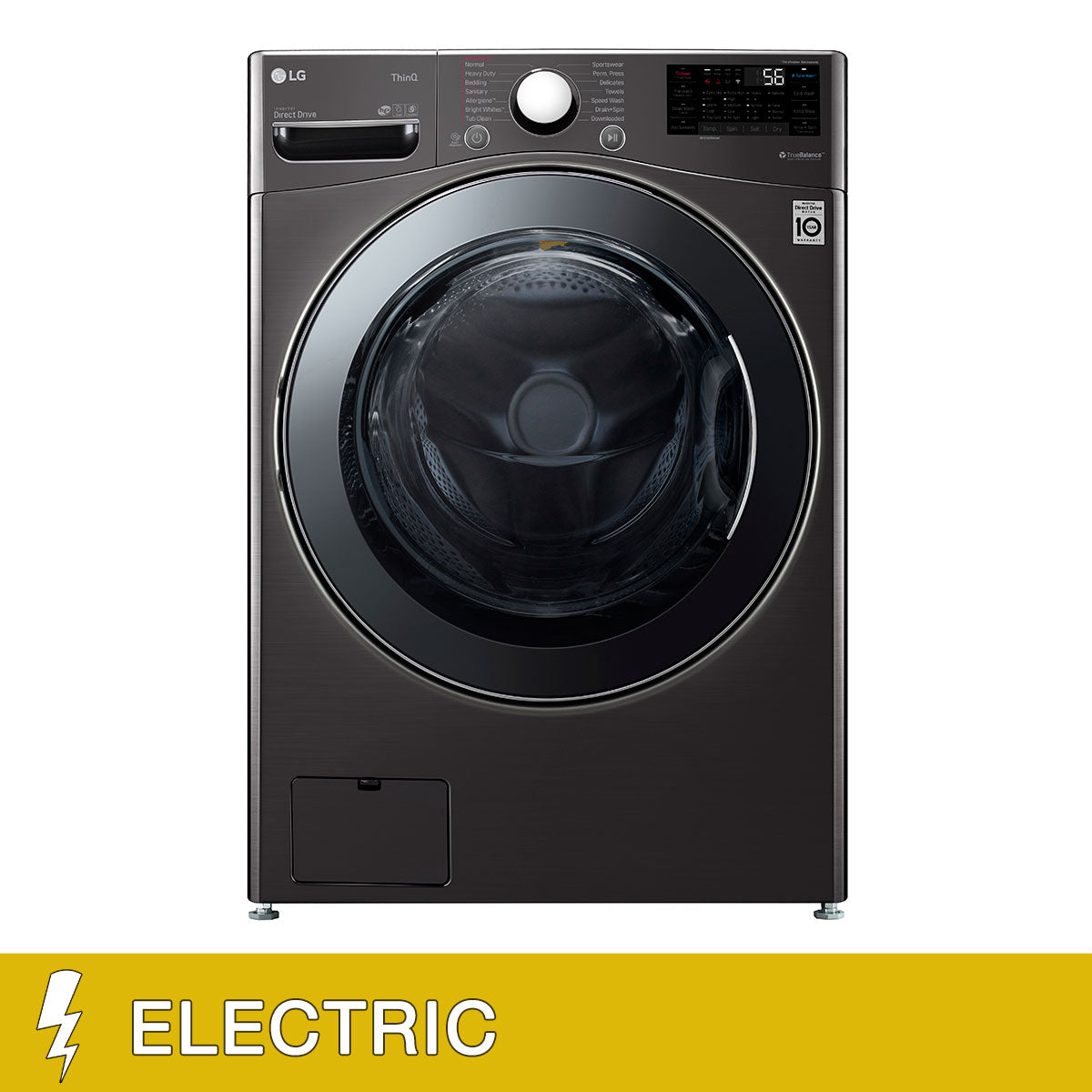 LG  4.5 cu. ft. Combination ELECTRIC Front Load Washer/Dryer with Allergiene image 0
