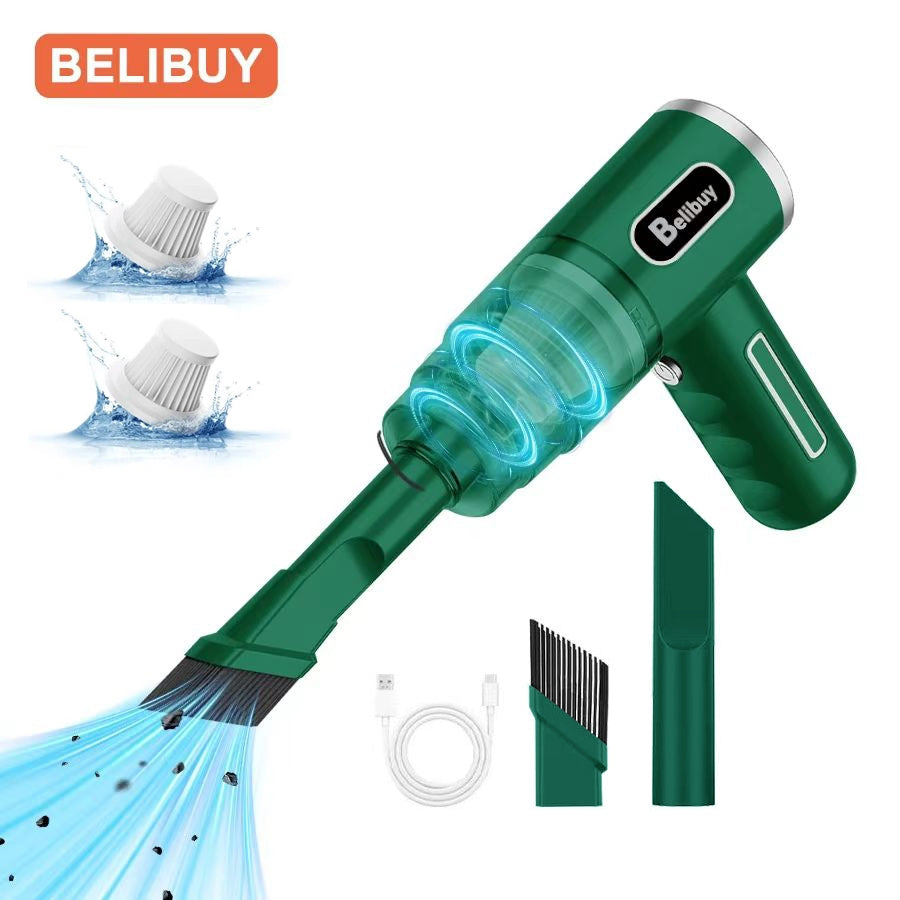 Wireless vacuum cleaner home appliance Portable powerful handheld vacuum cleane image 4