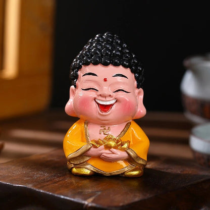 Resin God of Wealth Mascot Ornaments Home/Room/Car Decoration Feng Shui Fortune image 3
