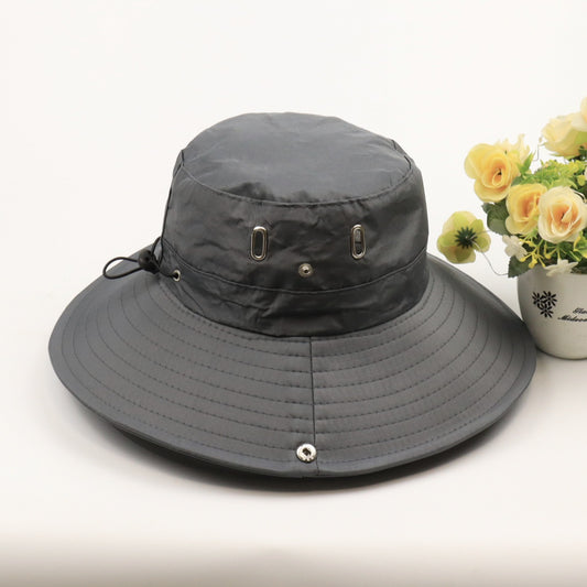 Summer Sun Hats UV Protection Outdoor Hunting Fishing Cap for Men Women Hiking image 0