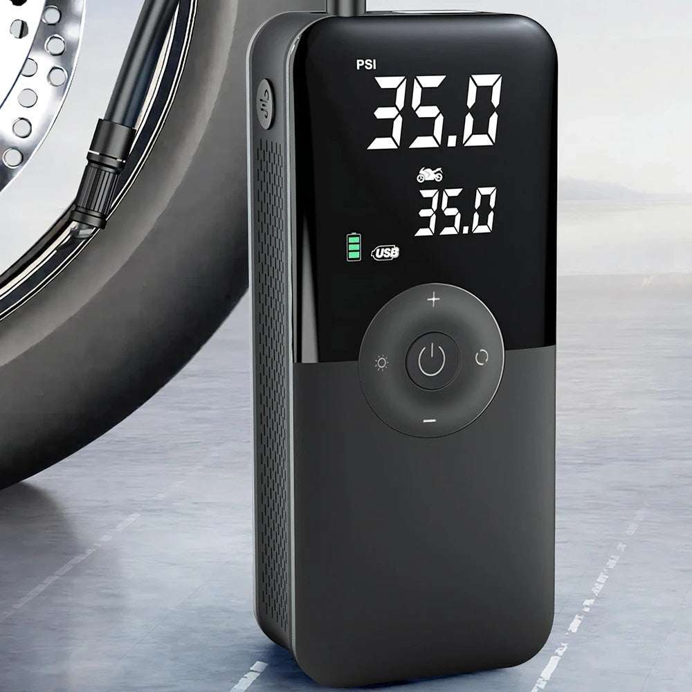 Wireless Tire Air Injector 12V Automobile Automatic Pump Portable Electric Air