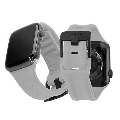 Silicone Strap for Apple watch Band 44mm 40mm 49mm 45mm 41mm UAG 42 watchband b image 5