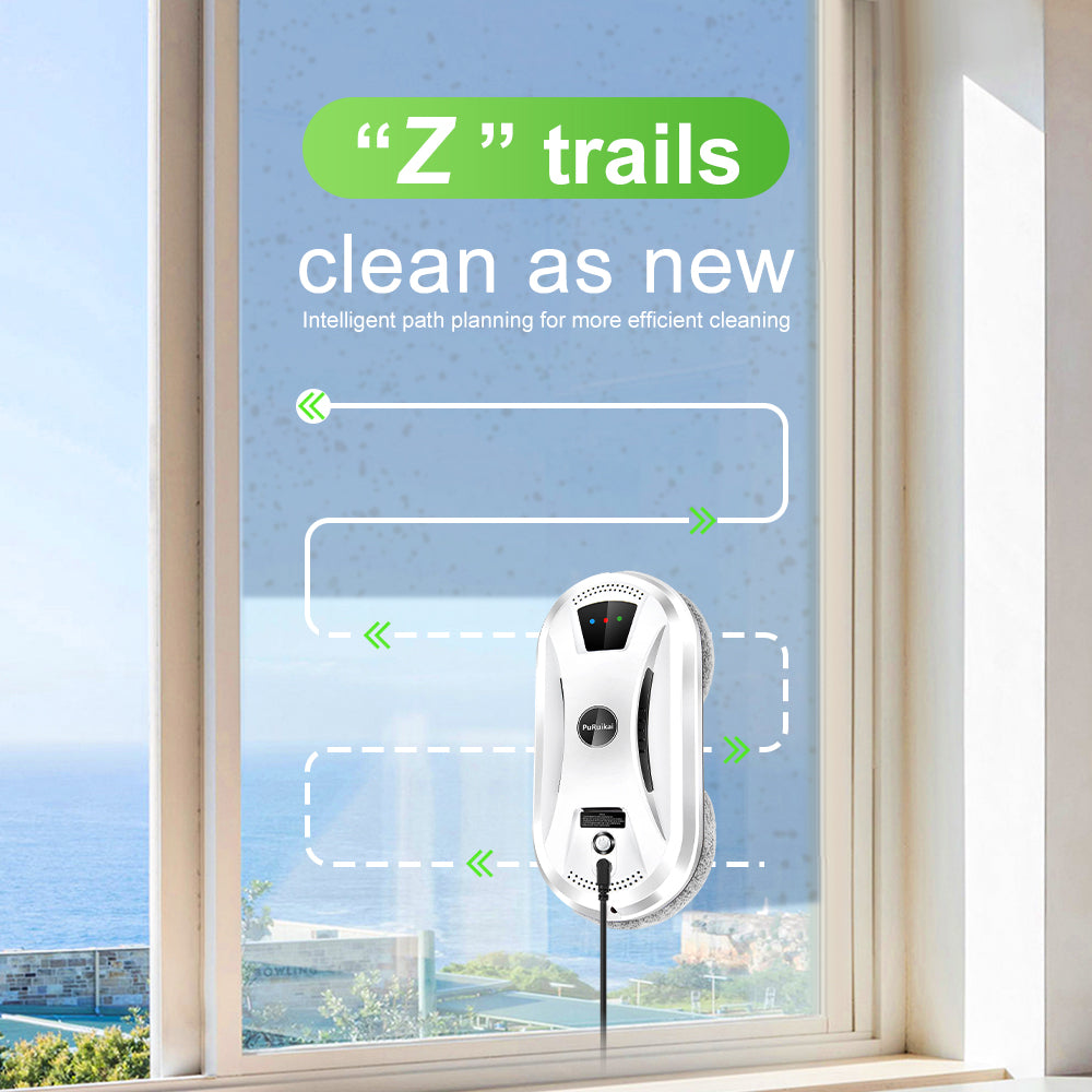 PuRuiKai Ultra thin Robot vacuum cleaner window cleaning robot window  electric image 5
