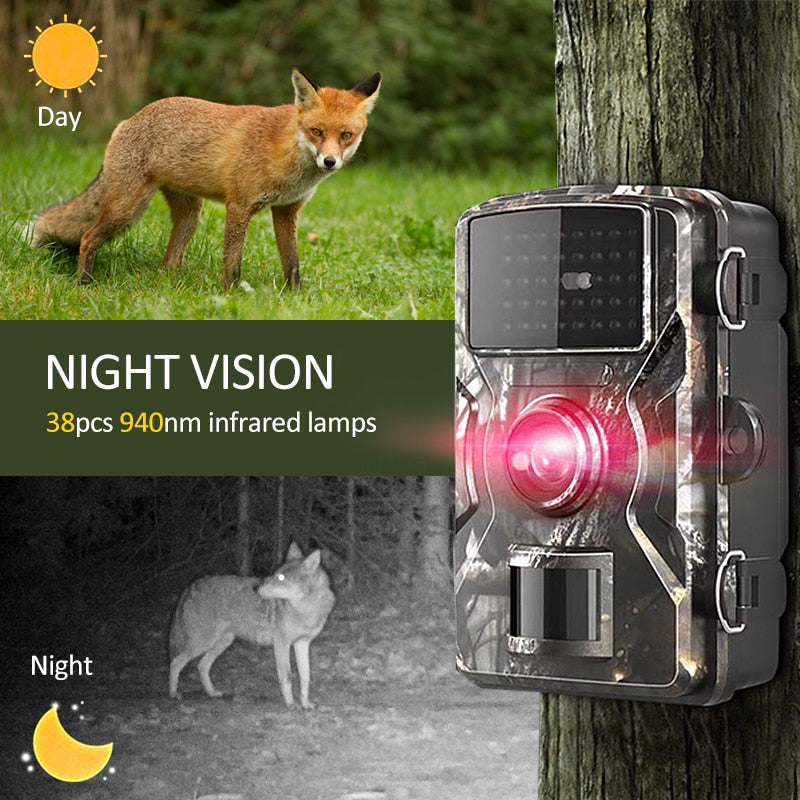 Hunting Trail Camera 16MP 1080P 940nm Infrared Night Vision Motion Activated Tr image 3