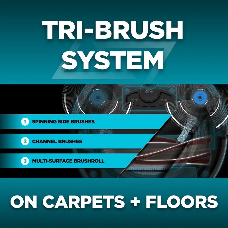 Robot Vacuum, Wi-Fi Connected, Works with Google Assistant, Multi-Surface Clean image 1