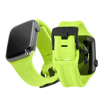 Silicone Strap for Apple watch Band 44mm 40mm 49mm 45mm 41mm UAG 42 watchband b image 4
