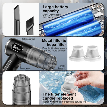 ABS Wireless vacuum cleaner appliance Portable powerful handheld vacuum cleaner image 6