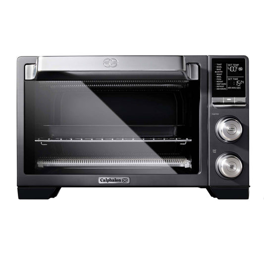 Calphalon Quartz Heat Countertop Toaster Oven with Air Fry, 0.88 Cu. Ft.