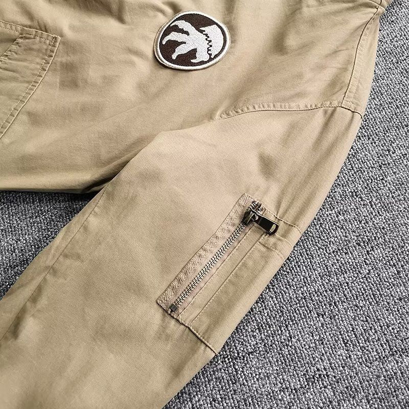 Military Bomber Jackets Men Spring Autumn Casual Multi-pocket Pilot Windbreaker image 9