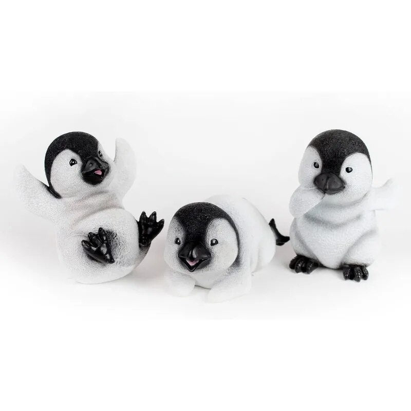 christmas decorations 2023 Christmas Penguin Stairway Holiday Decoration (Set o image 2
