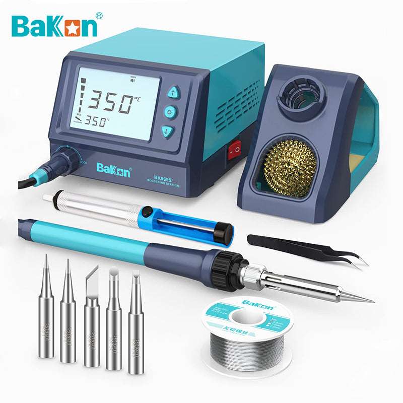 Bakon Bk969S Welding Station Tools Kits For Smd/Diy/Repairs 60W Fast Melt Tin C