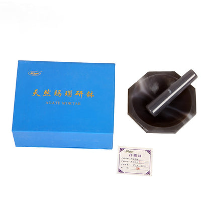 1set 30mm to 130mm Laboratory use Carnelian Mortar and Pestle FIRST-GRADE Pure image 3