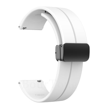 Magnetic Folding Buckle Band For HAYLOU RS4 Plus Silicone Strap For HAYLOU Sola image 4