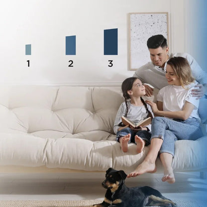 Midea 42" Smart Tower Fan with Wi-Fi, Blue portable air conditioner  air cooler image 4