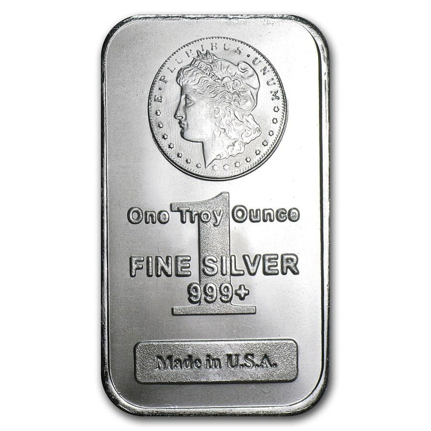 1 oz Silver Bar - Morgan Design image 0