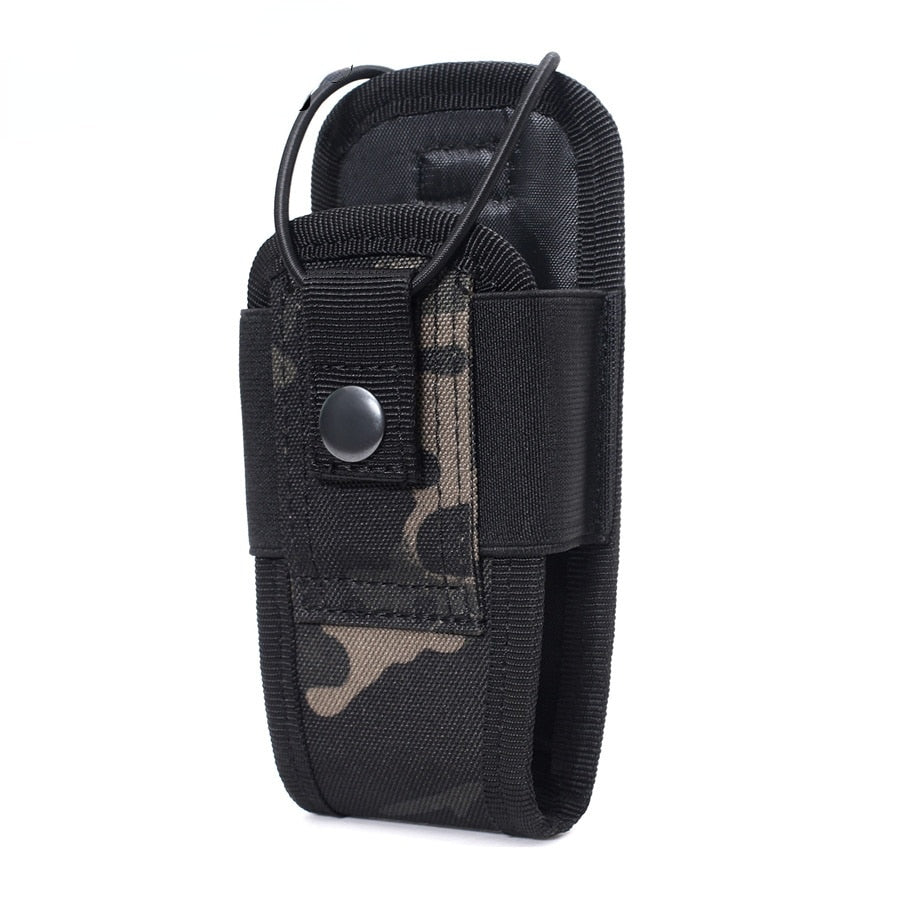 1000D Tactical Molle Radio Walkie Talkie Pouch Waist Bag Holder Pocket Portable image 2