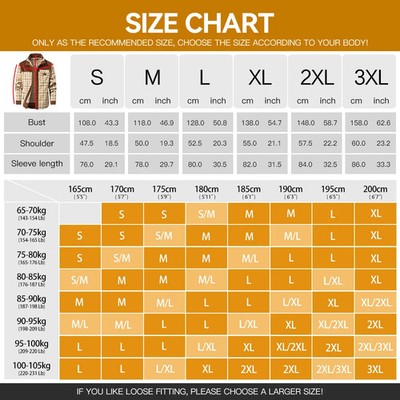 Men's Jackets Winter Windproof Warm Casual  Coat Plaid Sherpa Lined Fl