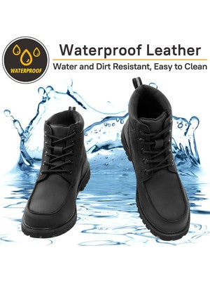 SUADEX Steel Toe Boots for Men Women Waterproof Indestructible Work Sa
