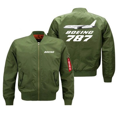 The Boeing 787 Autumn Winter Windproof Flight Aviation Pilots Men's Ma