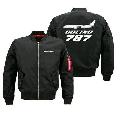 The Boeing 787 Autumn Winter Windproof Flight Aviation Pilots Men's Ma