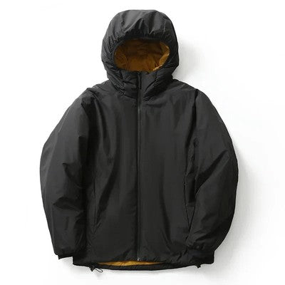 Top Mens Plus Size Hooded Coat Winter Outdoor Harajuku Waterproof Warm