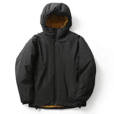 Top Mens Plus Size Hooded Coat Winter Outdoor Harajuku Waterproof Warm