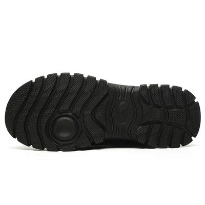 Men Safety Shoes Protective Sneakers Steel Toe Cap Anti-smash Work Sho