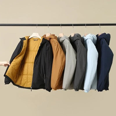 Top Mens Plus Size Hooded Coat Winter Outdoor Harajuku Waterproof Warm