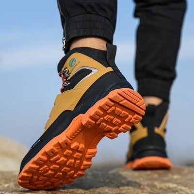 Safety Shoes Men Work Sneakers Indestructible Shoes Anti-smash Punctur