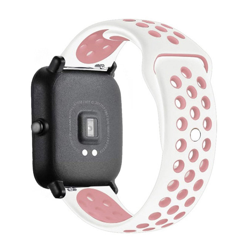 20mm 22mm Silicone Band For Samsung Galaxy Watch 4 Strap Correa Amazfit Bip 3/G image 11