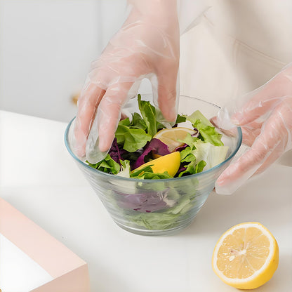 Disposable TPE Gloves “ Thickened, Non-Slip & Wear-Resistant, Snug Fit for Baki image 3