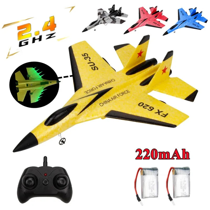 RC Remote SU-35 FX-620 Radio Control Airplane 2.4G Remote Control Fighter Plane image 1