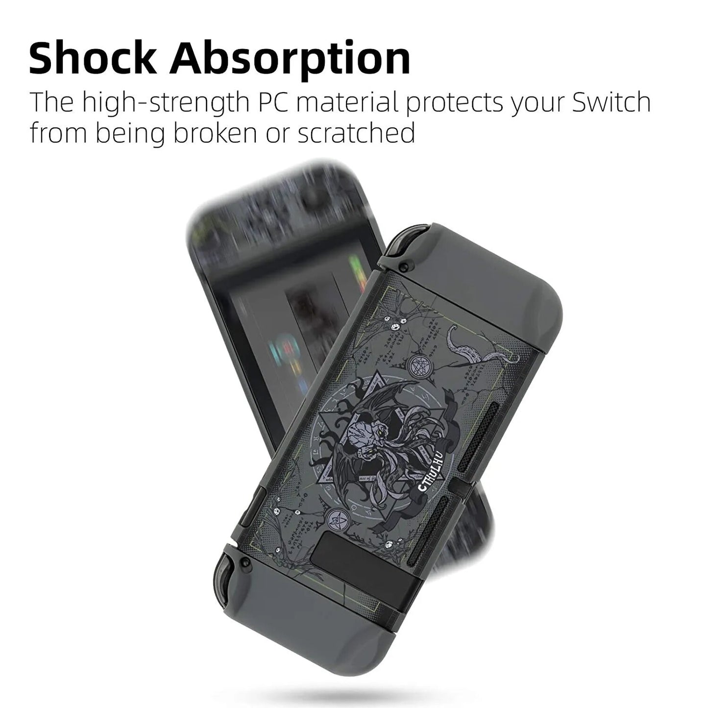 GeekShare Great Cthulhu Protective Shell Split JoyCon Case Fairy League Hard Ca image 13
