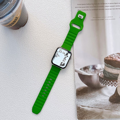 Silicone Strap For Apple Watch Ultra band 49mm Series 8 7 45MM 41MM 44MM 40MM R image 7