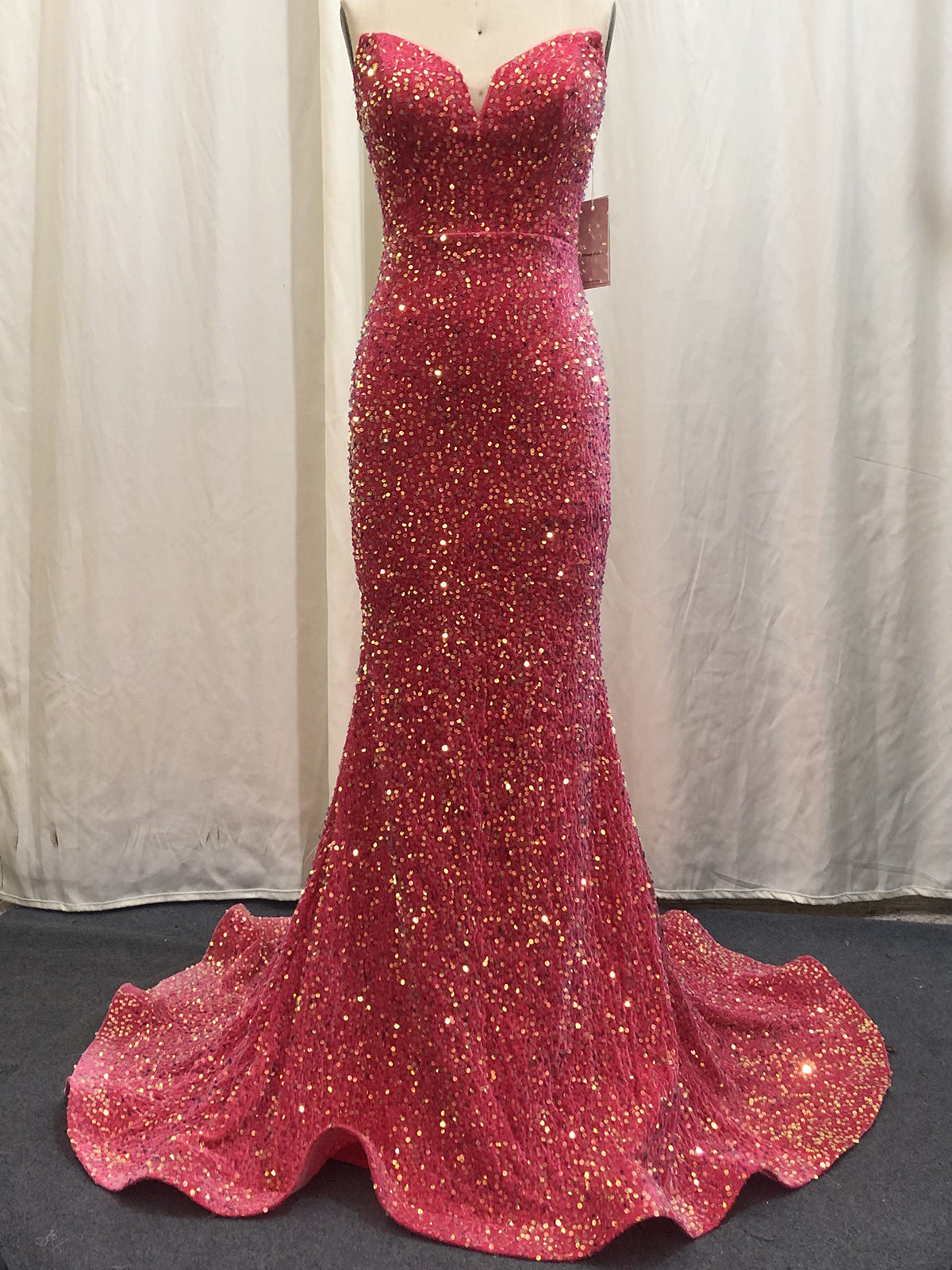 Sparkly Sequin Elegant Long Evening Dresses 2024 Women's Formal Party Dresses S image 9