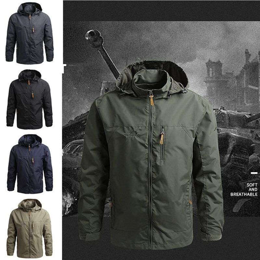 Men Windbreaker Military Field Jackets Outerwear Menpring Autumn Waterproof