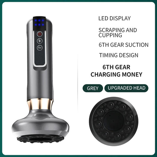 Scraping Infrared Heat Slimming Massage Tricolor Electric Scraping Instrument A