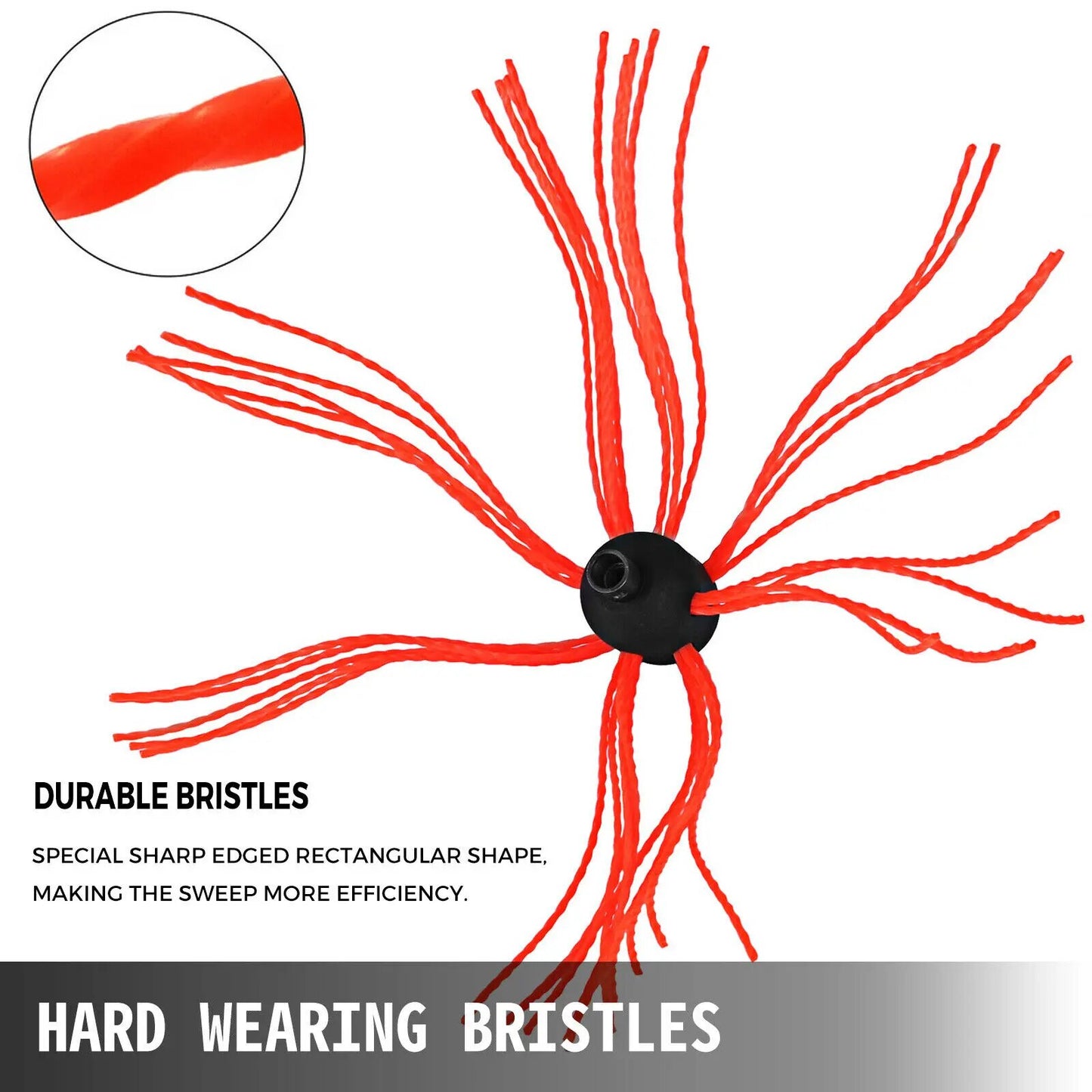 VEVOR Chimney Cleaner Sweep Kit Nylon Electrical Drill Drive Flexible Rod Rotar image 10