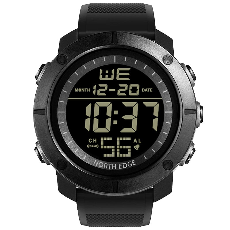NORTH EDGE Mens Digital Watches Army Military World Time Alarm Sport Stopwatch  image 3