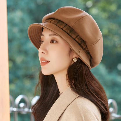 Women's new autumn and winter fisherman hat, casual and versatile basin hat, Br image 3