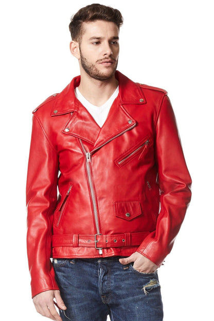 Turn-lapel Pu Jacket Coat Outside Spring and Autumn Street Trendy Men Persona image 1