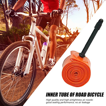 Road Bicycle TPU Tire Mini Portable French Valve Inner Tube 700C 45/65/85mm Len image 11