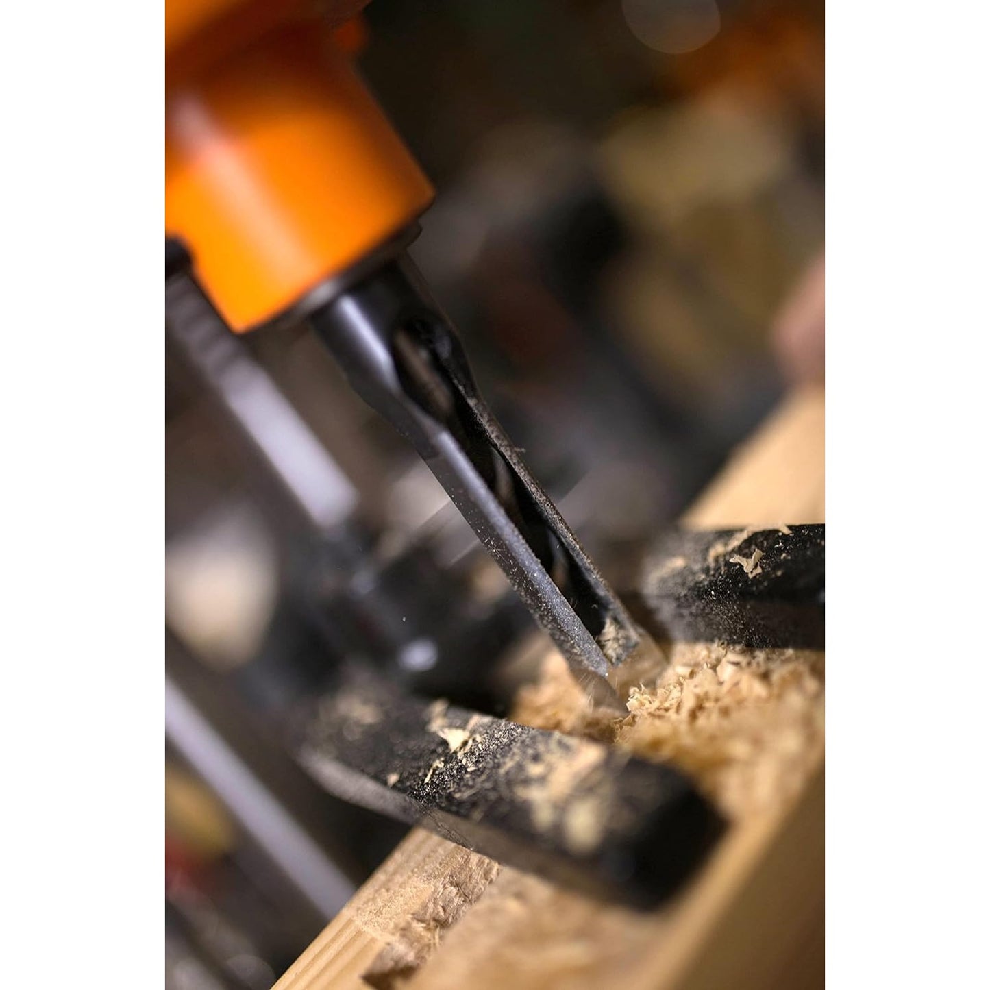 WEN Bench Mortiser, 5-Amp Cast Iron with Chisel Bit Set (43013) image 3